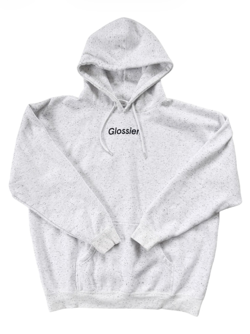 Glossier Hoodie 2XL - Speckled Light Gray